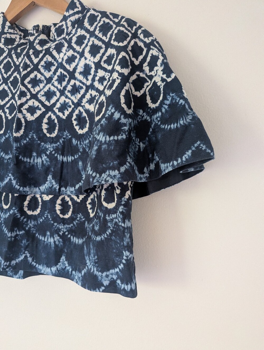 NWT! Sea New York Blythe Tie-Dye Cape Top 4 - Picture 6 of 10